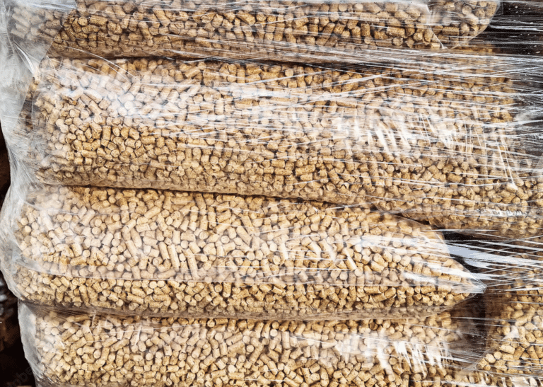 White label wood pellets